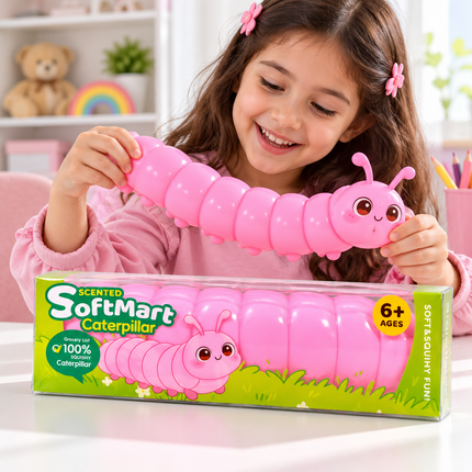 Scented Softmart Caterpillar Squishy