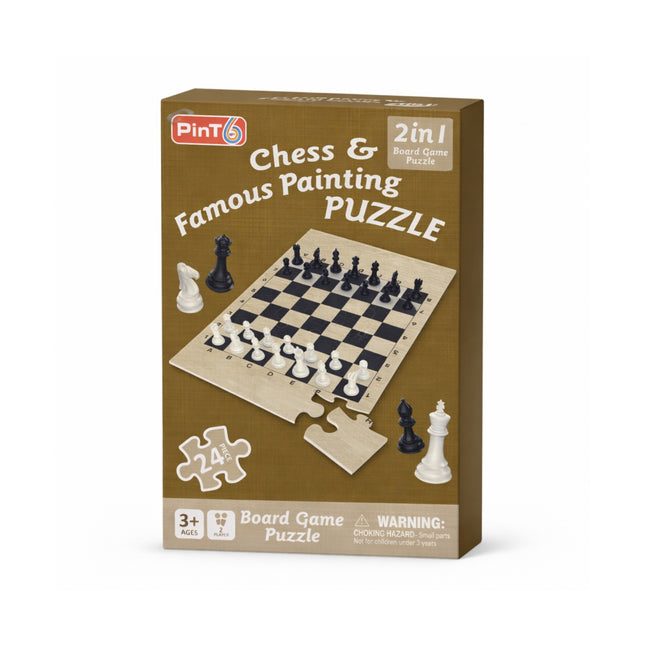 the product of 2-in-1 Chess & Puzzle Board Game -MU380-21