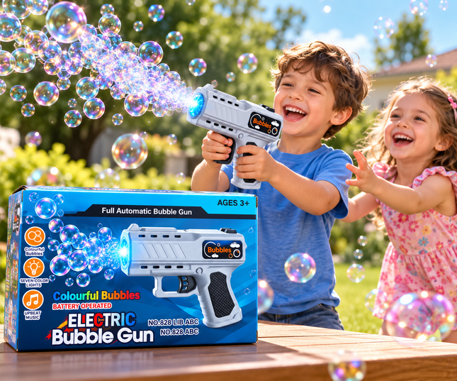 Electric Bubble Gun - 828