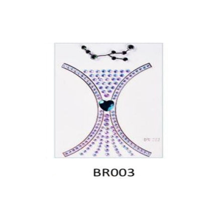 Body Crystal Gem Sticker (New)BR1