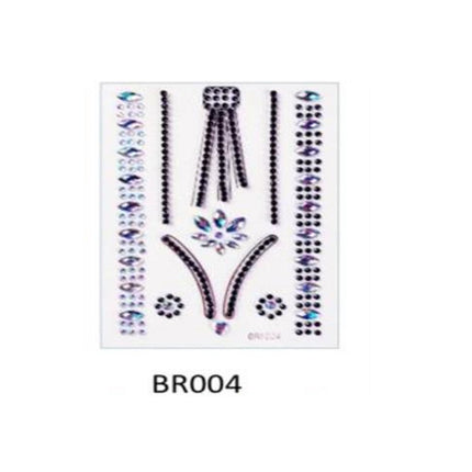 Body Crystal Gem Sticker (New)BR1