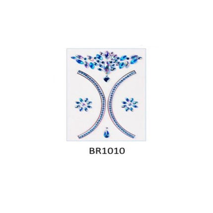 Body Crystal Gem Sticker (New)BR1