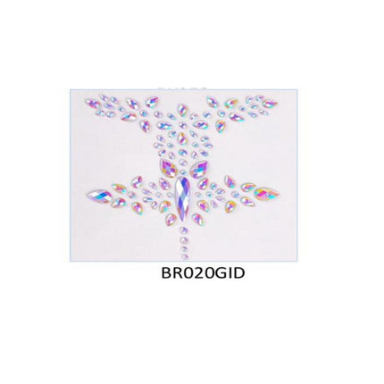 Body Crystal Gem Sticker BRO (New)