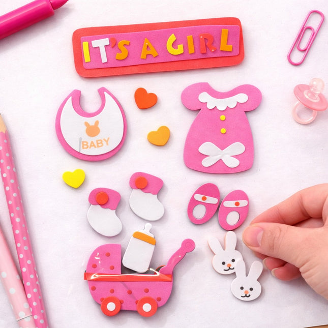 The Benefits of using Baby Girl Craft Stickers