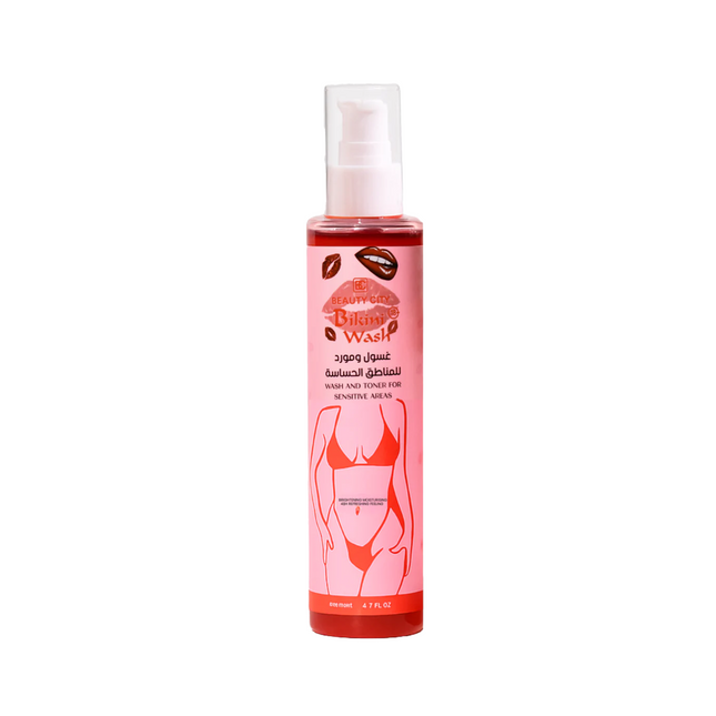 The product of Beauty City Bikini Wash and Toner For Sensitive Areas