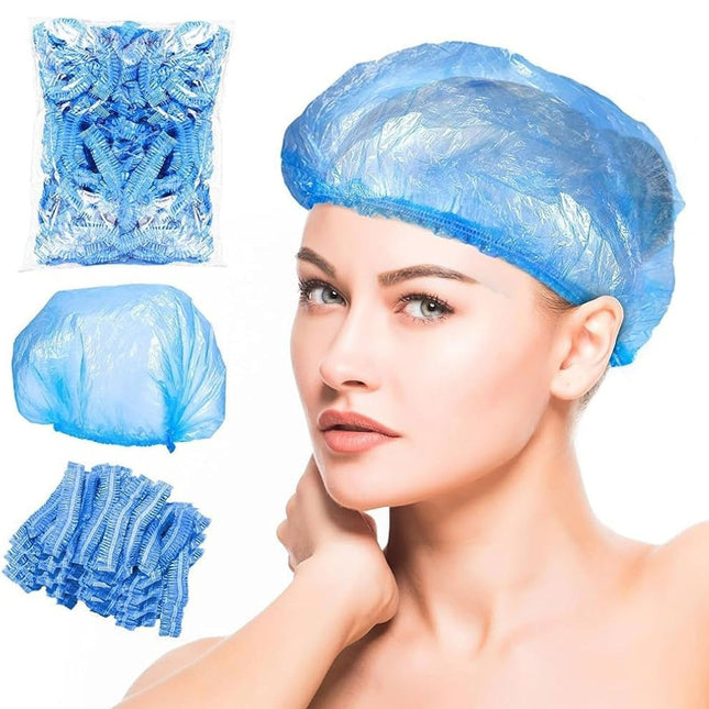 Biodegradable Adhesive Tape Shower Caps available on qasrjamal store