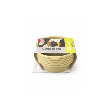 Cake mold in packaging on a white background