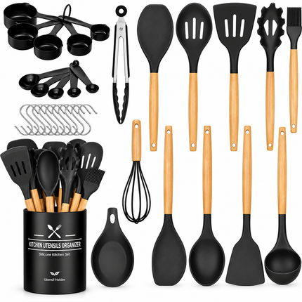 Silicone Kitchen Set 33 Piece