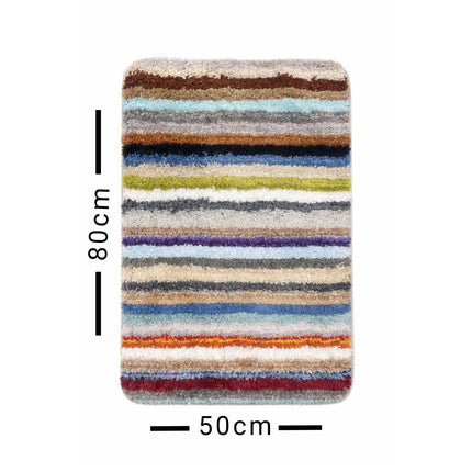 the product of Colorful Striped Bathroom Rug RD-56