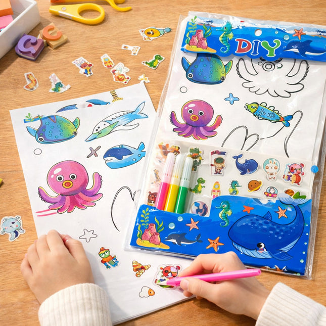 Benefits of using DIY Coloring Activity Kit 