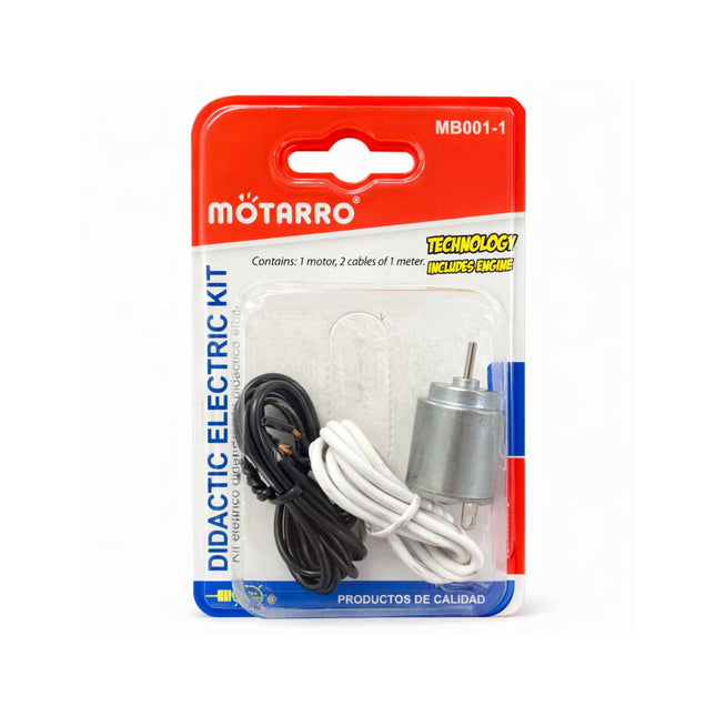 Motarro didactic electric kit packaging on a white background