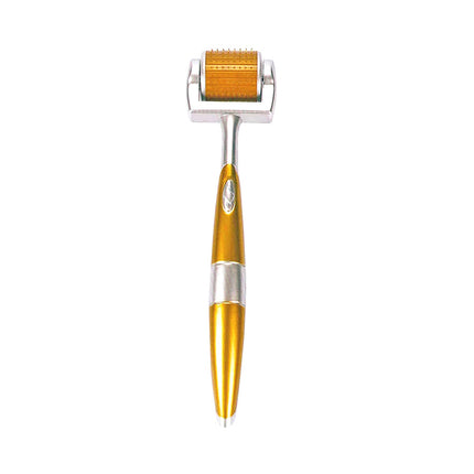  Image of ZGTS 192 Titanium Needle Derma Roller in a protective case, showcasing its high-quality titanium needles and sterile packaging for safe home use.