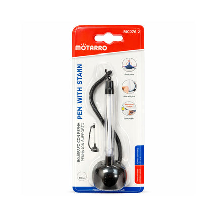 MOTARRO pen with stann in packaging on a white background
