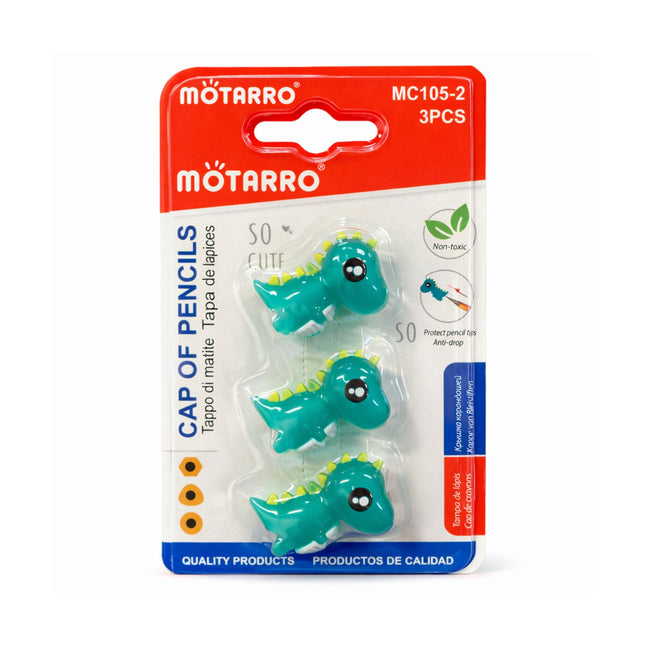 the product by Dinosaur Pencil Caps (3PCS) - MC105-2