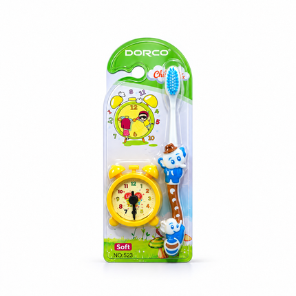 the packing of Dorco Kids Brushing Time Set - NO:523
