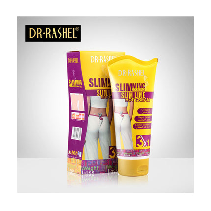 Dr.Rashel Slimming Hot Cream With Collagen Ginger & Indian Turmeric (Yellow) - 150g
