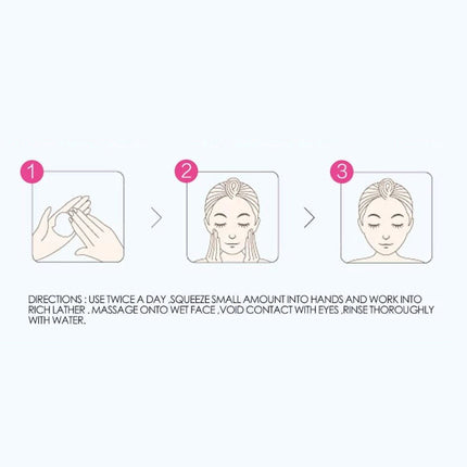 Dr.Rashel White Skin - Whitening Fade Cleanser For Healthy Looking Skin 80gm