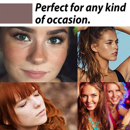Eelhoe Freckles Tattoo Sticker - 6pcs