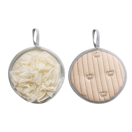 The product of Embroidered Bath Cake Loofah