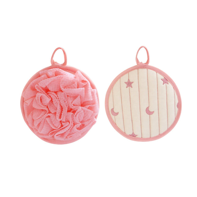 Embroidered Bath Cake Loofah available on qasrjamal store
