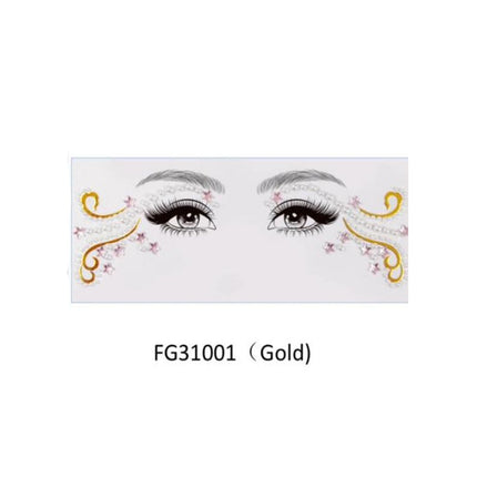 Eye Crystal Gem Sticker (New) FG31