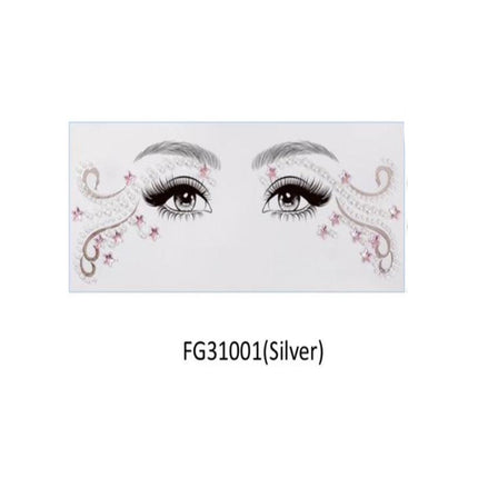 Eye Crystal Gem Sticker (New) FG31