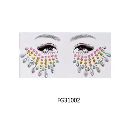 Eye Crystal Gem Sticker (New) FG31