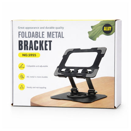 Foldable metal bracket packaging with ALLOY branding on a white background