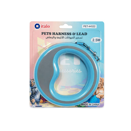 Pet harness and lead set packaging with 'italo' branding on a white background