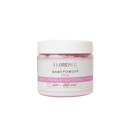 Florence Baby Powder Pink Moisturizing And Lightening Cream - 300ml