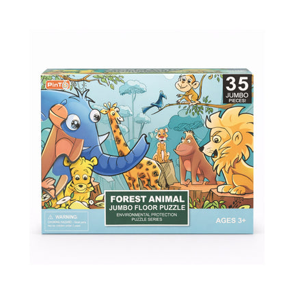 the product of Forest Animal Jumbo Floor Puzzle (35 Pieces)- MU380-11