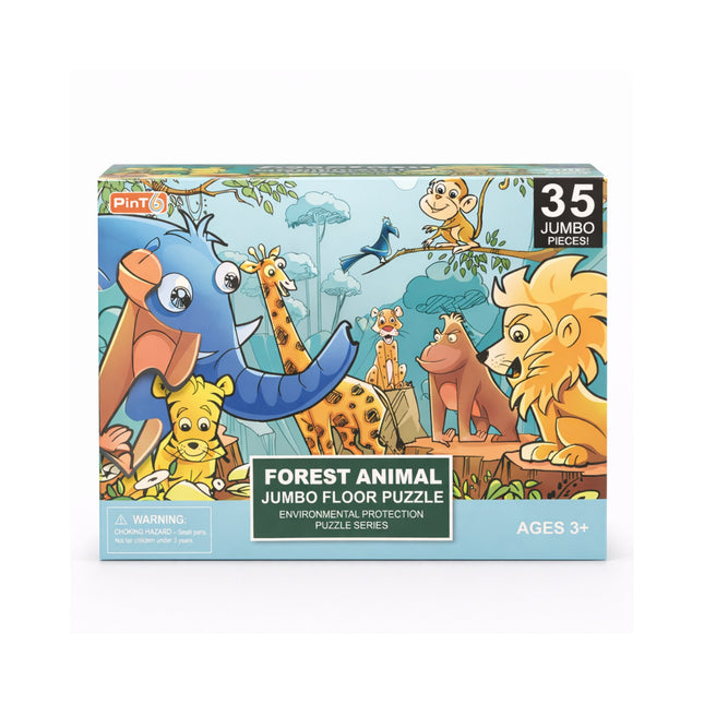 the product of Forest Animal Jumbo Floor Puzzle (35 Pieces)- MU380-11