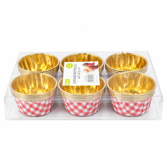 Gold Foil Cupcake Liners - CK-158