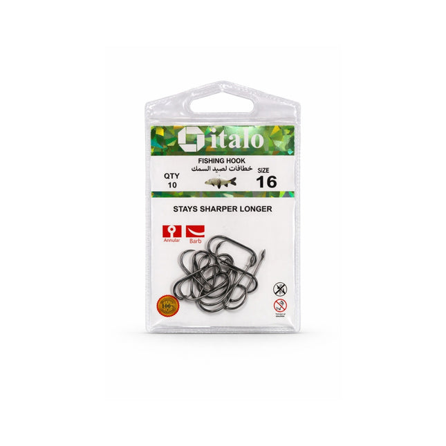 The product of Harp Fishing Hooks Size 16