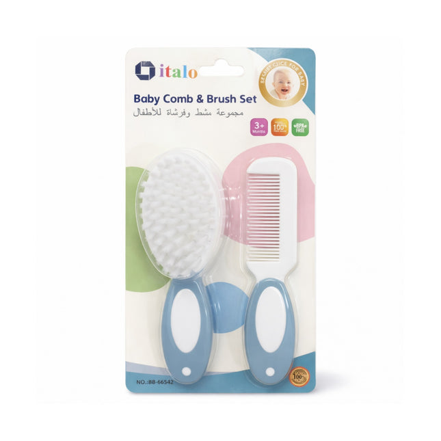 The product of Italo Baby Hair Care Set (Comb & Brush)