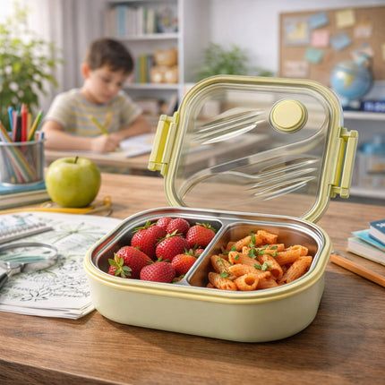 the product of Kids 2 Compartment Lunch Box - LN-2583 