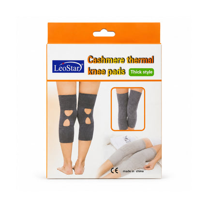 Leo Star Cashmere Thermal Knee Pads - LSCTKP