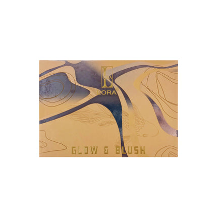 Lora Glow And Blush 6 color Palette