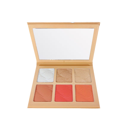 Lora Glow And Blush 6 Color Palette