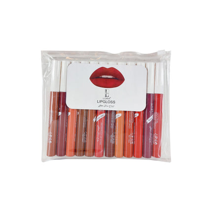 Lora 12pcs Lip Gloss Set