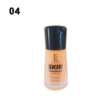 Lora Skin Foundation Undetectable Matte Finish - 30ml