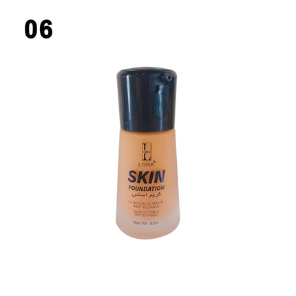 Lora Skin Foundation Undetectable Matte Finish - 30ml