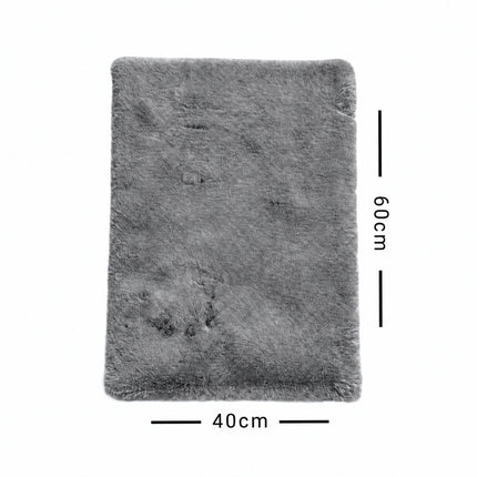 Luxury Faux Fur Floor Mat (DF-387)