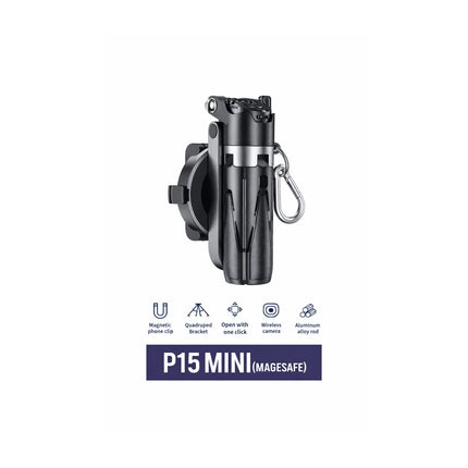 Magesafe P15 Mini product on a white background with features listed below.
