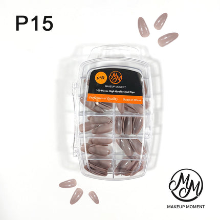 Makeup Moment Artificial Nails  (100 nails in a box )