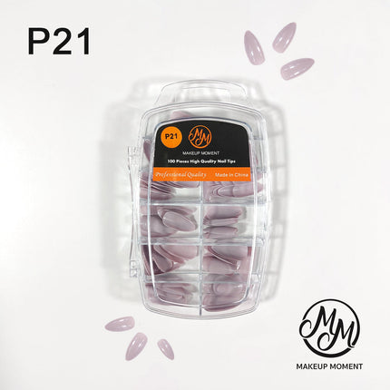 Makeup Moment Artificial Nails  (100 nails in a box )