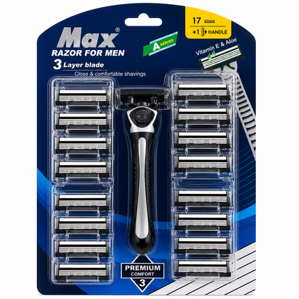 the product of Max Disposable Razor 17+1PK (1*44 786-1569)