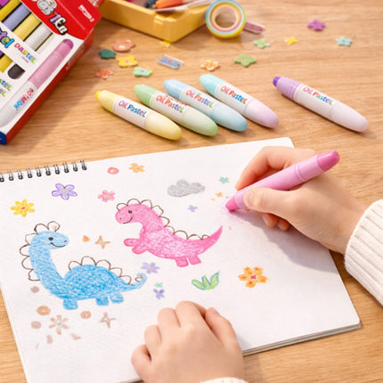 The Benefits of using of Motarro 6-Color Oil Pastel Set