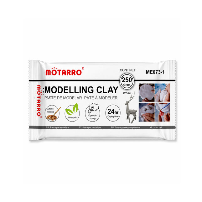 MOTARRO modelling clay packaging on a white background