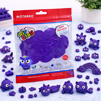 Benefits of using Motarro Air Clay Purple